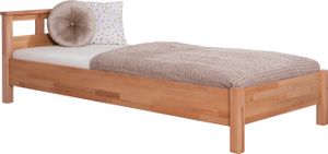 TiCAA Einzelbett und Doppelbett "Merci" Buche Bio-Geölt