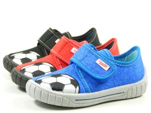 Superfit 8-00273 Bill Schuhe Kinder Hausschuhe Jungen Weite Mittel IV , Größe:25 EU, Farbe:Blau