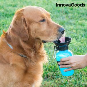 GKA Hundetrinkflasche für Hunde Wasser Trinkflasche für unterwegs auf Reise Wassernapf