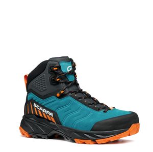 Rush TRK GTX Fast Hiking-Schuhe - Scarpa, Farbe:pagoda blue/mango, Größe:45,5 (11 UK)