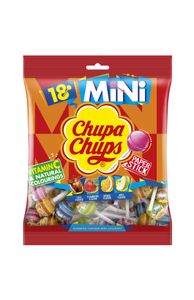 Chupa Chups Mini-Lutscher mit verschiedenen Geschmacksrichtungen 108 g (18 Stück)