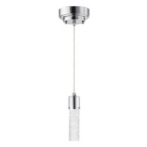 Dimmbare LED Pendelleuchte Cava Chrom