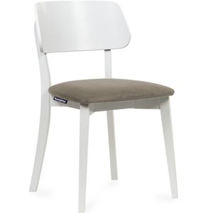 Konsimo Židle "VINIS", béžový, látka/dřevo, moderní, 47x80,5x45 cm