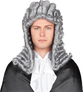 Boland 86364, Karnevalskostüm-Perücke, Erwachsener, Männlich, Polyester, Grau, 375 g