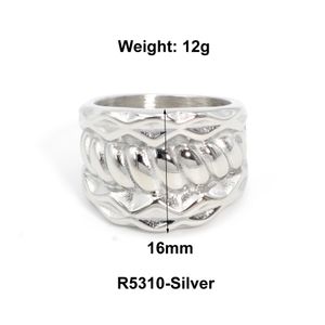 Runde Perlenringe aus Edelstahl für Frauen, Statement-Metall, 18 Karat, minimalistischer Schmuck, Hochzeitsgeschenk