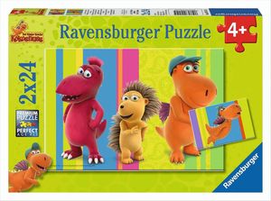 Ravensburger 09119 - Drache Kokosnuss und seine Freunde,- 2 x 24 Teile Puzzle