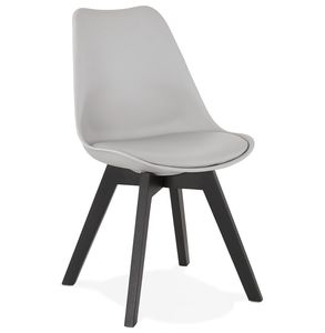 Kokoon® Designová stolička BLANE 48x56x82 cm,Plast / Polymér, Sivá,10,29 kg