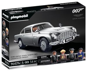 PLAYMOBIL Movie Cars 70578 James Bond Aston Martin DB5 – Goldfinger Edition