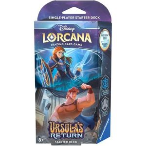 Disney Lorcana: Ursula's Return - Starter Deck Sapphire and Steel (Englisch)