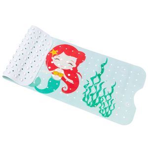 ONVAYA® Badewannen-Antirutschmatte für Kinder | Schimmelresistent und waschmaschinenfest | Badewannenmatte mit Meerjungfraumotiv