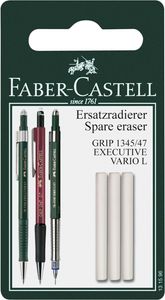 FABER-CASTELL Ersatzradierer für GRIP für 1345 und 1347 EXECUTIVE (3 Radierer)