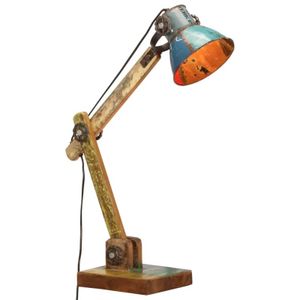 Industrial Desk Lamp Multicolour Round 23x18x95 cm E27