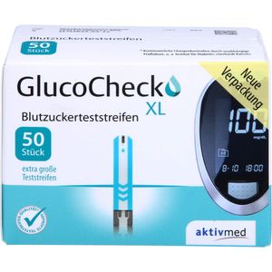 Glucocheck XL Blutzuckerteststreifen 50 St