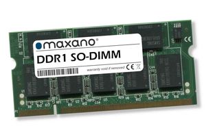 Maxano 1GB RAM für Lenovo ThinkPad T42 (PC-2700 SO-DIMM Arbeitsspeicher)
