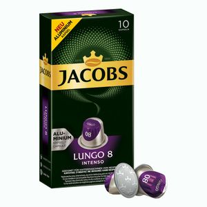 Jacobs Lungo Intenso | 10 Nespresso® komp. Kapseln