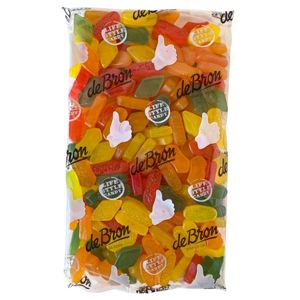 De Bron Winegums Weingummi Fruchtgummi zuckerfrei 1 kg