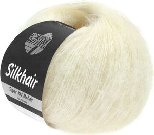 Lana Grossa - Silkhair 0117 weiß