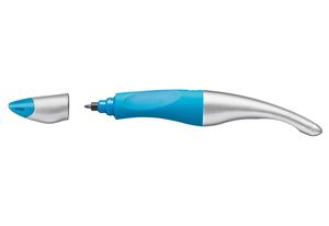 STABILO EASYoriginal - ergonomischer Tintenroller - 0,5 mm - metallic + neonblau - Rechtshänder