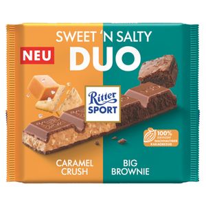 Ritter Sport Sweetn Salty Duo mit Karamell und Butterkeks 218g