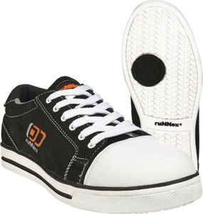 Runnex S3-Sicherheitshalbschuhe SportStar schwarz/weiß 5340 Gr: 44