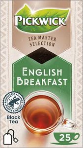 Pickwick - Tee Pickwick Master Auswahl Englisch Frühstück | Packen Sie ein 25 -Stück | 4 Stück