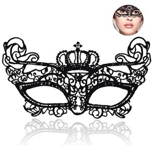 Luxus y Spitze Augenmaske Ballmaske Maskenball Maske für Kostüm Party Cosplay, Stil 2