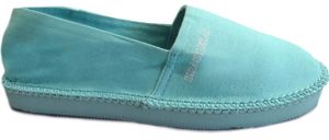 ESPARGATAS Uni Alpargatas mit rutschfester Sohle bequem schuhe strand/schwimmbad/stadt hellblau 36 EU - AL10