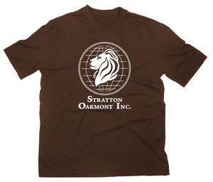Styletex23 T-Shirt Stratton Oakmont Inc Logo, braun, XXL
