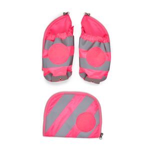 ergobag pack, cubo, cubo light Seitentaschen Reflektorstreifen Zip-Set, ab Kollektion 19/20 Pink