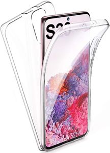 Full Cover Für Samsung Galaxy S20 SM-G980 Silikon TPU 360° Transparent Hülle