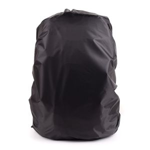 Regenschutz für Rucksäcke Schulranzen, wasserdichte Regenhülle Rucksack Cover regenüberzug für Camping Wandern Backpack (Schwarz,M)