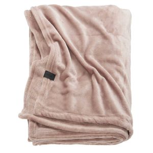 SCHÖNER WOHNEN-Kollektion Kuscheldecke SMOOTH Rose 140 x 200 cm