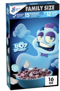 Boo Berry Family Size Cerealien Cornflakes