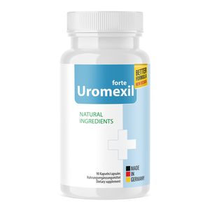 Uromexil Forte - kapsuly pre mužov - 90 kapsúl v maxi balení po 1x