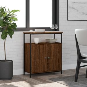 Prolenta Premium - Príborník hnedý dubový vzhľad 70x30x80 cm materiál na báze dreva