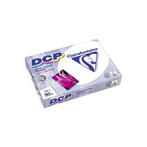 Clairefontaine Druckerpapier DCP in Weiß / 5 x 500 Blatt in DIN A4 mit 90 Gramm / Blickdichtes Premium Kopierpapier für farbintensiven Bilderdruck Clairefontaine Druckerpapier DCP in Weiß / 5 x 500 Blatt in DIN A4 mit 90 Gramm / Blickdichtes Premium Kopierpapier für farbintensiven Bilderdruck
