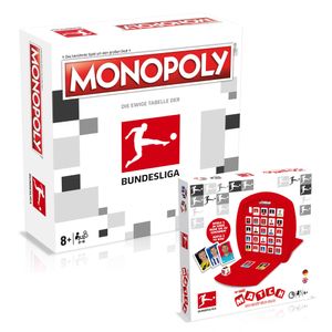 Monopoly - Bundesliga + Match (2er Bundle) Gesellschaftsspiele Fußball