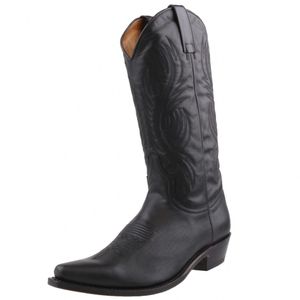 Sendra Cowboy Stiefel 2605 Schwarz, Schuhgröße:EUR 46