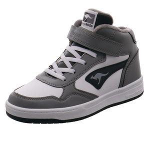 Kangaroos Jungen Sneaker high K-CP Jumbo EV grau/weiß/schwarz