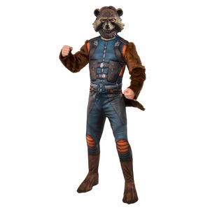 Marvel Comics - "Deluxe" kostým '" '"Rocket Raccoon"" - pánský BN4892 (XL) (modrá/hnědá)