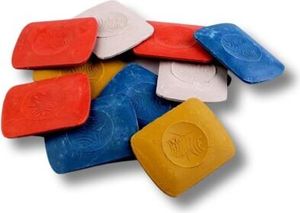 10 Stück Schneiderkreide bunte Kreide Markieren  3,2 x 4 cm