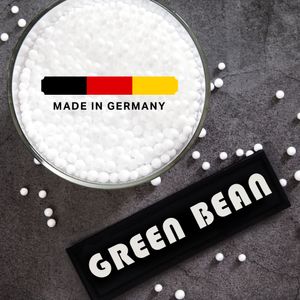 Green Bean hochwertige EPS Perlen  für Sitzsack-Füllung 1 Liter - Nachfüllpack für Stillkissen, Kopfkissen und Kissen