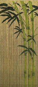 Závěs do dveří Bambus 90x200 cm