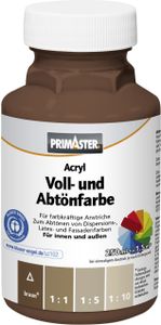 Primaster Voll- und Abtönfarbe 250 ml braun matt
