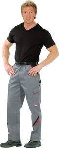 Bundhose Highline Gr.54 schiefer/schwarz/rot PLANAM