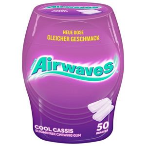 Airwaves Cool Cassis zuckerfreie Dragees in der Dose 50 Stück