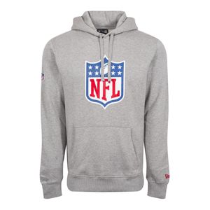 New Era - NFL Shield Logo Hoodie - grey : L Farbe: Grau Größe: L