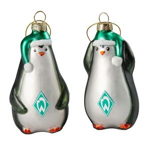 SV Werder Bremen Weihnachtskugeln Christbaumkugeln Pinguin 2er Set, 22-83030