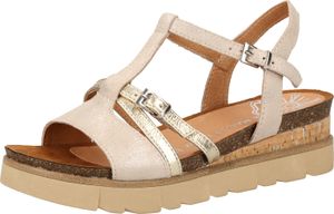 Marco Tozzi Sandalen Sandalen Leder/Textil