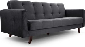 Sofa mit Schlaffunktion Schlafsofa  Sofabett 3-Sitzer 227cm, 90cm, 93cm Couch DL-Klapp-System LIZBONA PAROS 06